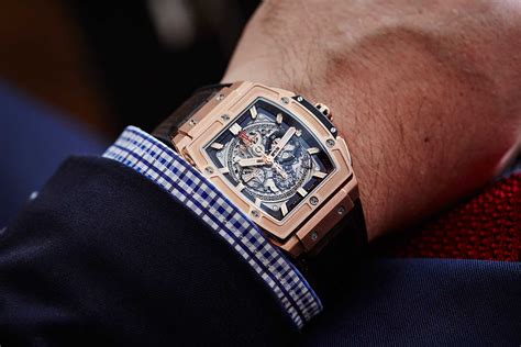 hublot wrist watch.